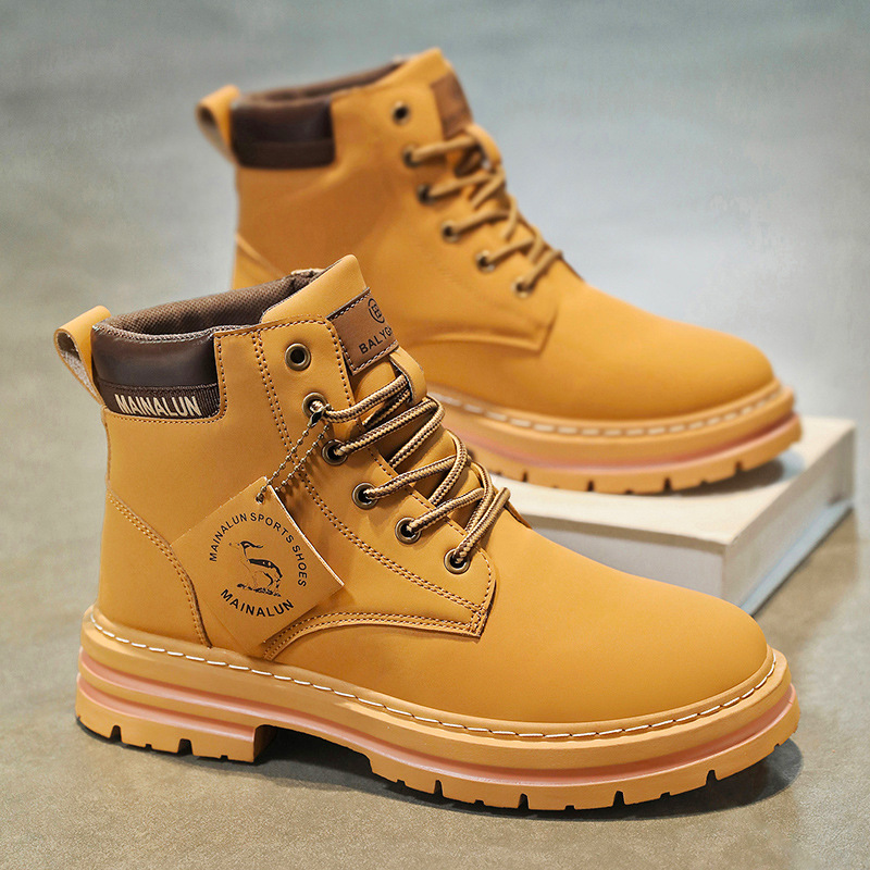 Men Shoes Sneakers - Stivali alti classici da uomo Stivali