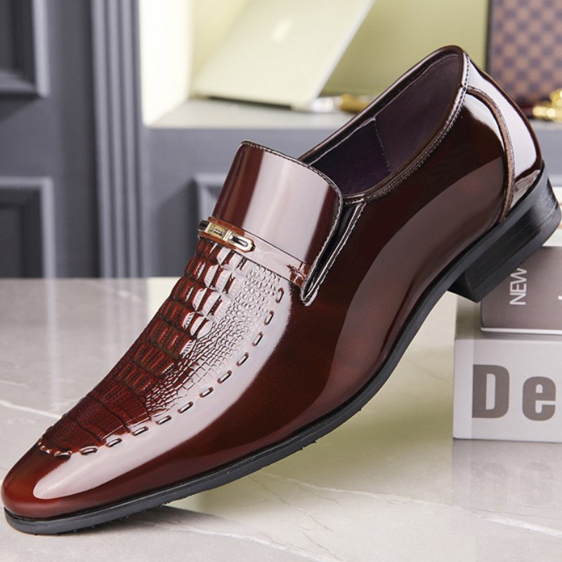 Men Shoes For Office Work - Scarpe da uomo in pelle Scarpe