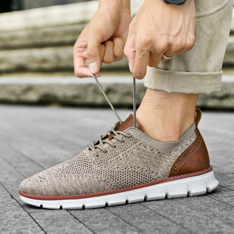 Men'S Shoes Casual Sneakers - Scarpe Casual da Uomo Classiche Traspiranti