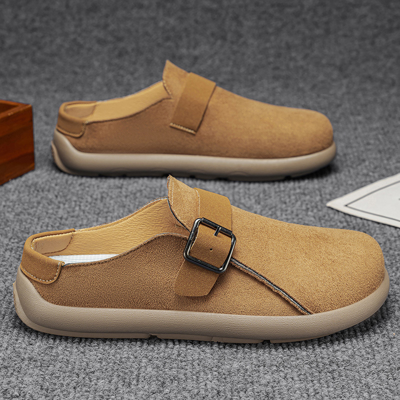 Men'S Shoes Drivers - Mules da uomo con plateau, a