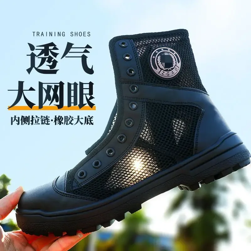 Men'S Training Shoes - Stivali Tattici Estivi Traspiranti in Mesh