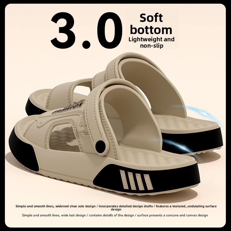 Men'S Shoes Drivers - Ciabatte da uomo con suola spessa,