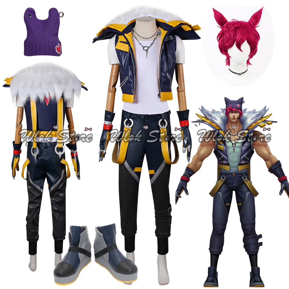 Men Shoes China - Gioco LOL Heartsteel Cosplay Sett Costume