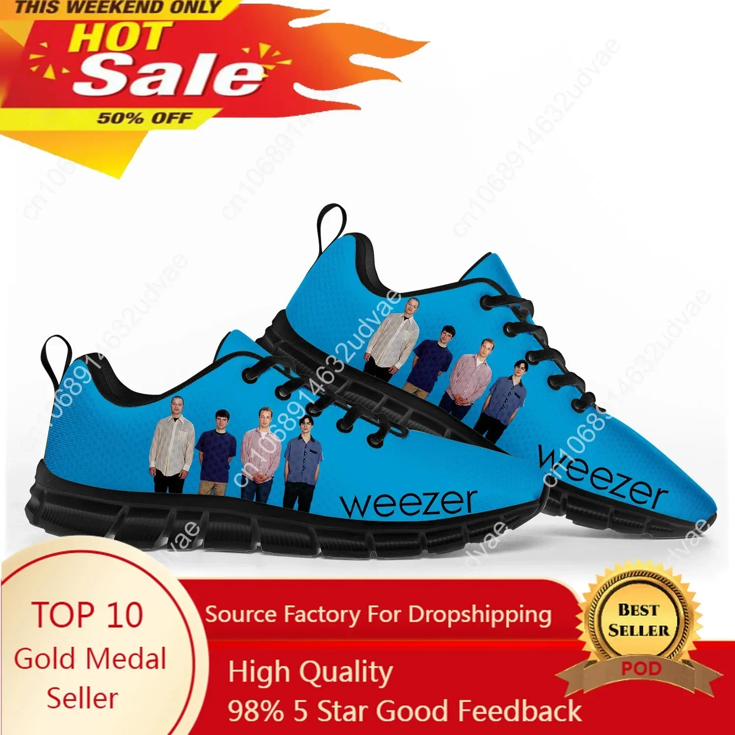 Men Shoes Sneakers - Scarpe Sportive Weezer Sneakers da Uomo