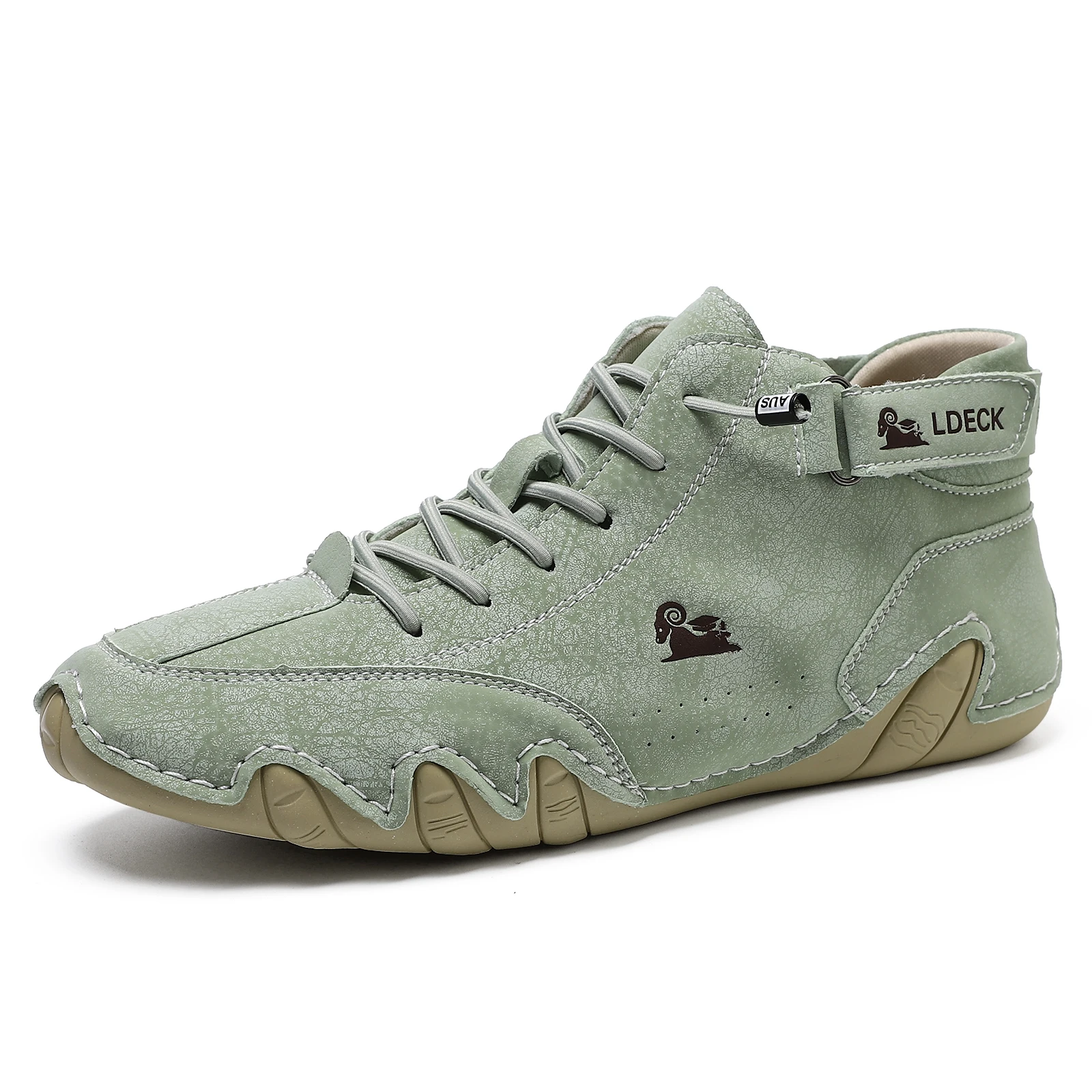 Men'S Shoes Casual Sneakers - Scarpe da Uomo in Vera Pelle,