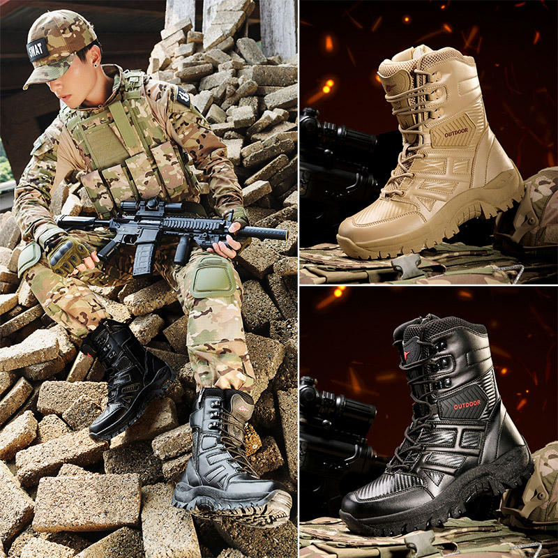 Men'S Training Shoes - Botas Outdoor Stivali da uomo High
