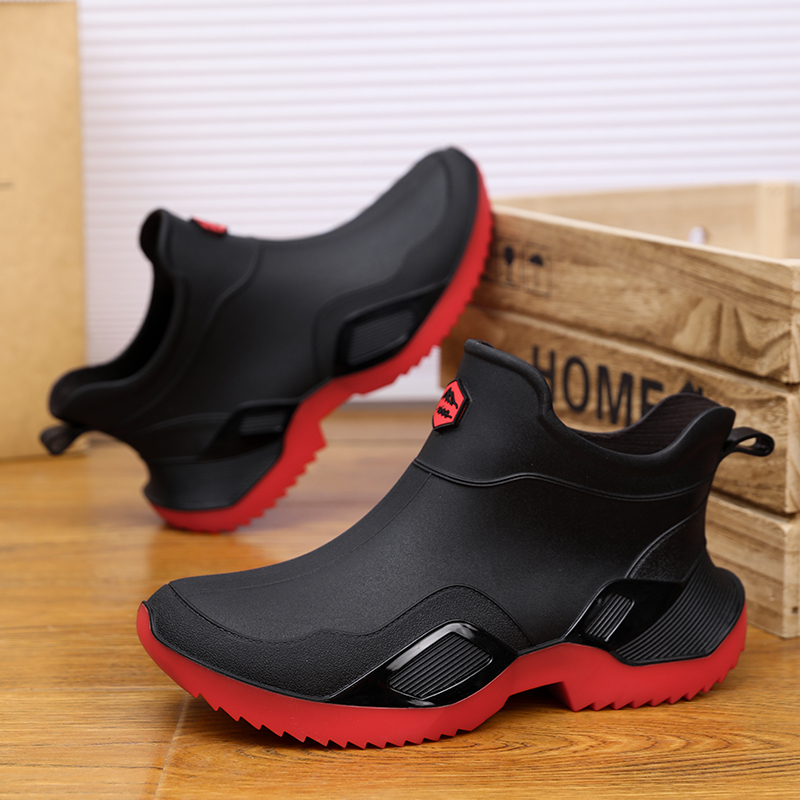 Men'S Shoes Water Resistant - Scarpe da pioggia da uomo Stivali