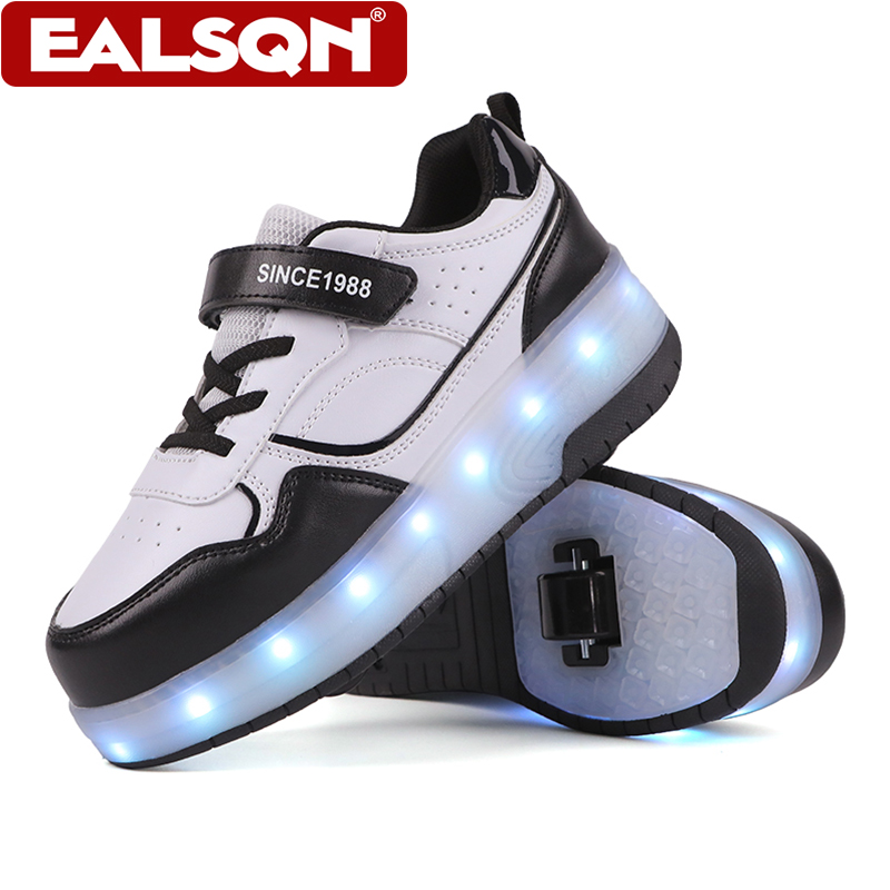 Men Shoes Men - Nuovi Pattini a Rotelle LED per