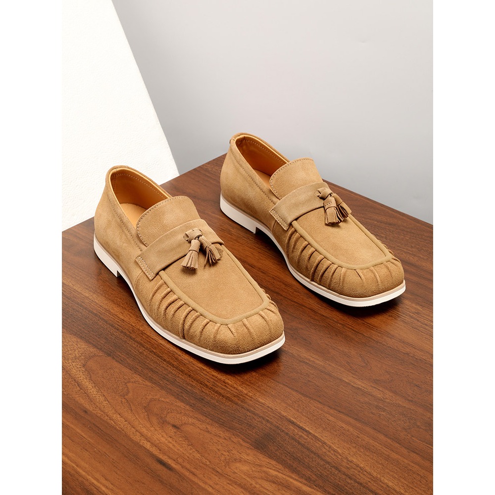 Men'S Shoes Drivers - Mocassini da uomo in vera pelle