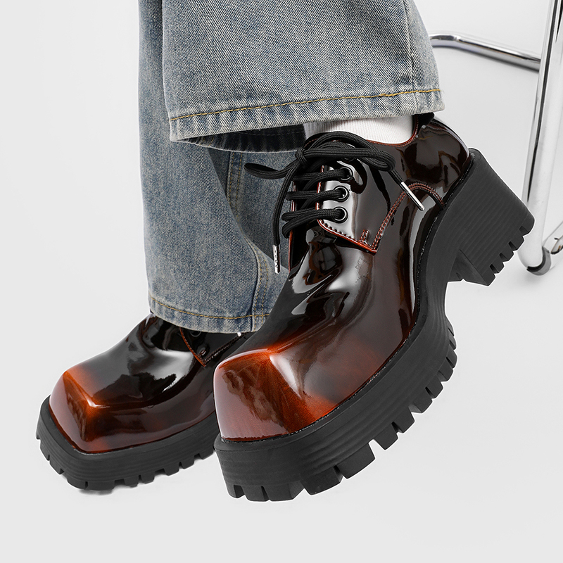 Scarpe da uomo in pelle con su - Men Shoes For Office Work recensione e prezzo