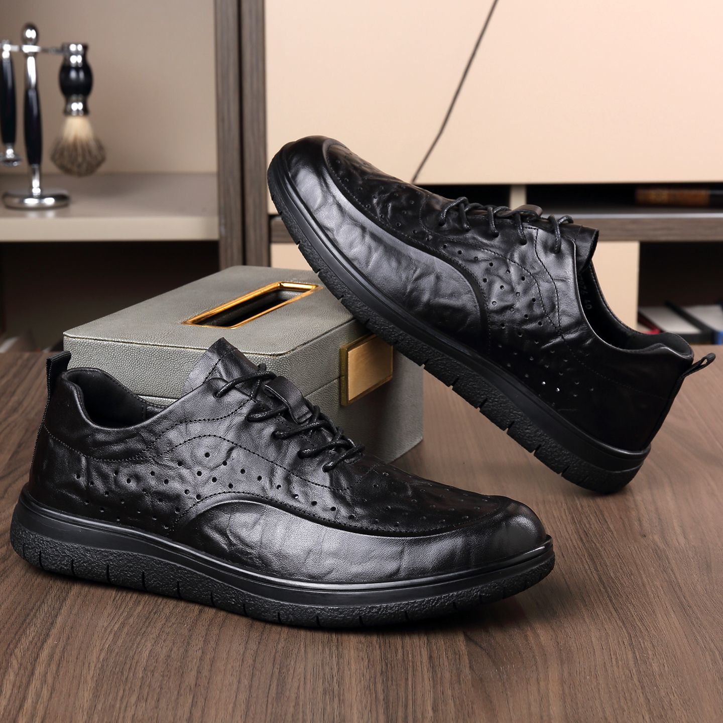 Scarpe casual in vera pelle El - Men Shoes For Office Work recensione e prezzo