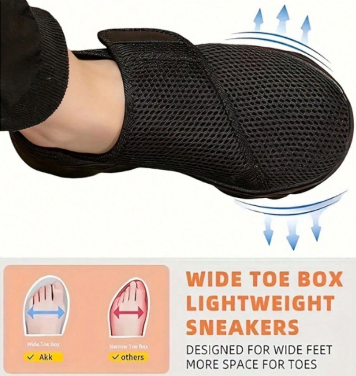 Nuove Scarpe da Passeggio per  - Men'S Shoes With Velcro recensione e prezzo