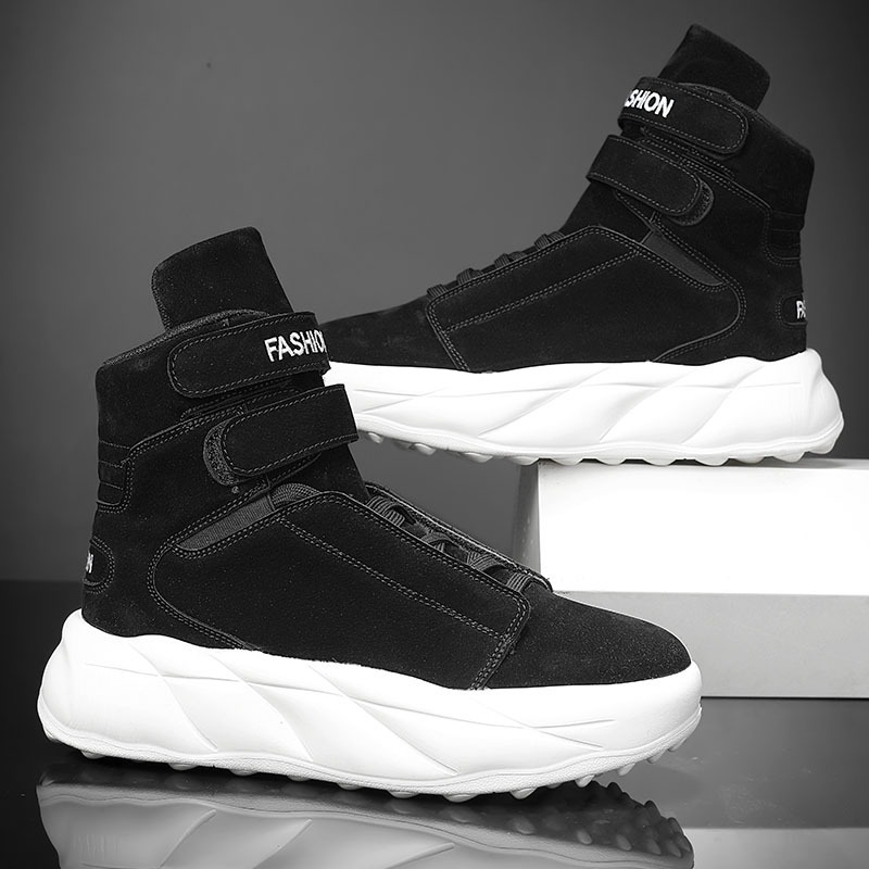Sneakers alte viola da uomo 20 - Men'S Shoes With Velcro recensione e prezzo