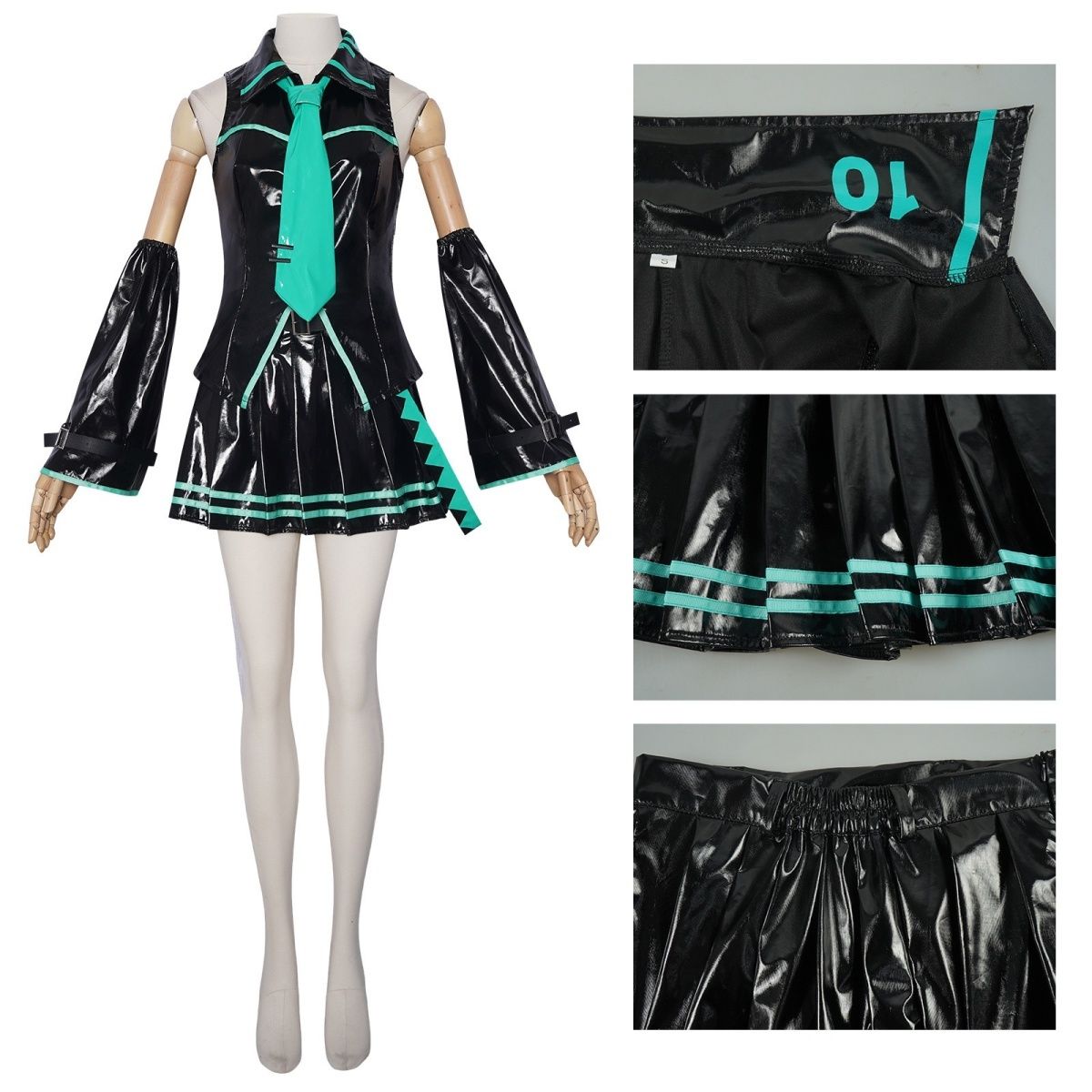 Anime Miku Cosplay Set complet - Men Shoes China recensione e prezzo